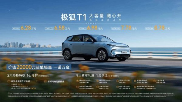 杨方配资 联合引擎|6万级纯电小车, 极狐T1凭什么承诺电池自燃烧一赔一?